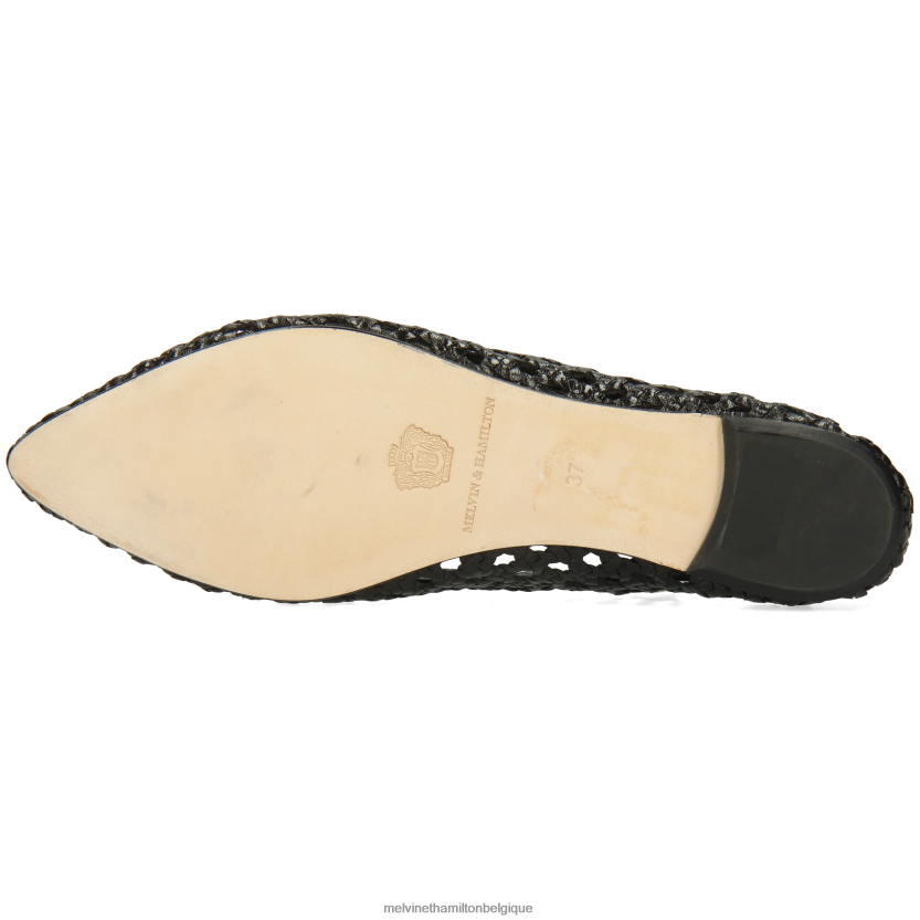 Melvin & Hamilton femmes Alexa 16 R442281957 ballerines noir