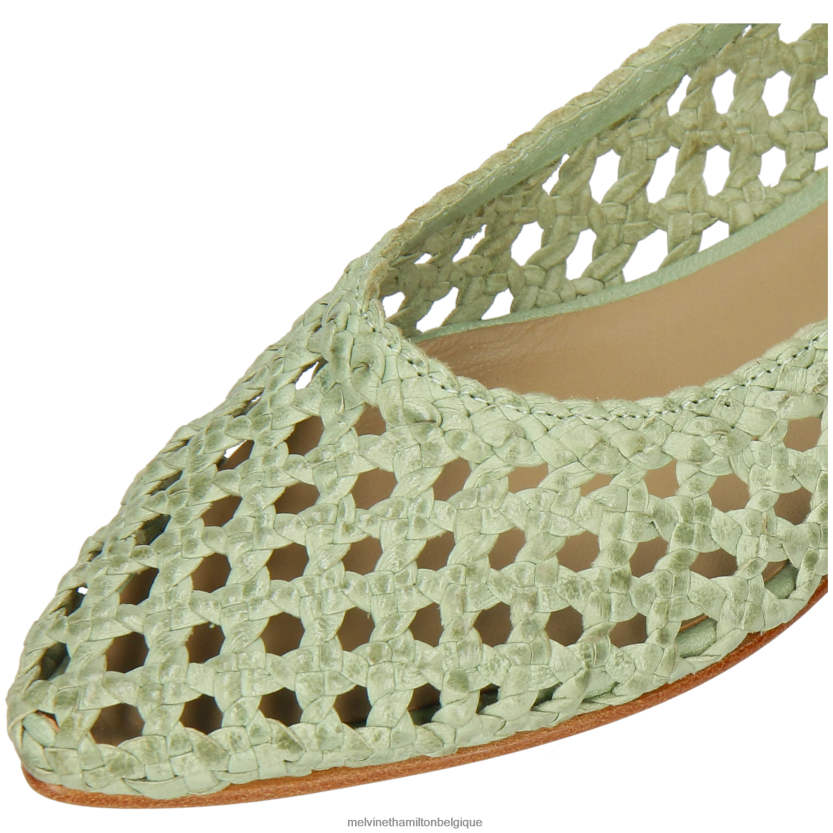 Melvin & Hamilton femmes Alexa 16 R442281959 ballerines vert