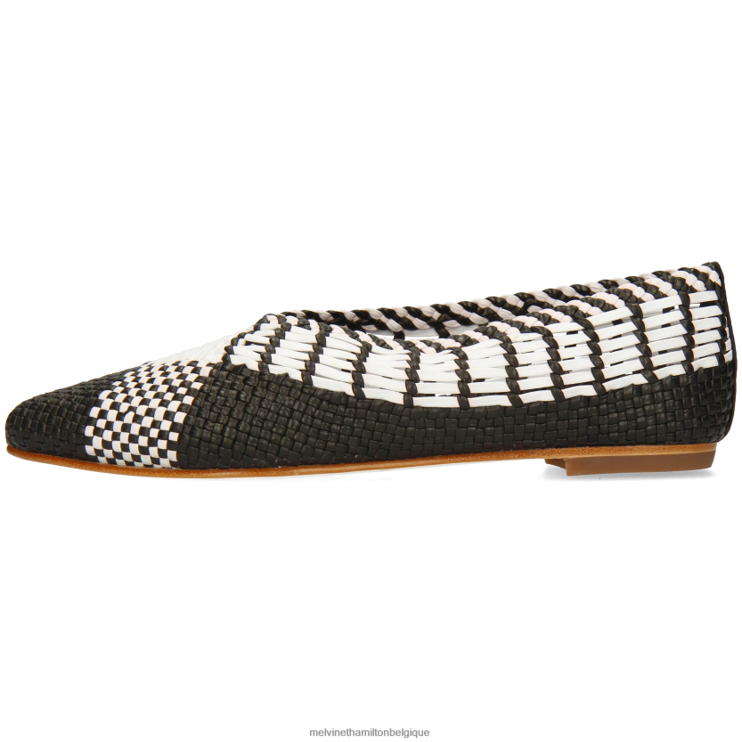 Melvin & Hamilton femmes Alexa 40 R442281970 ballerines noir