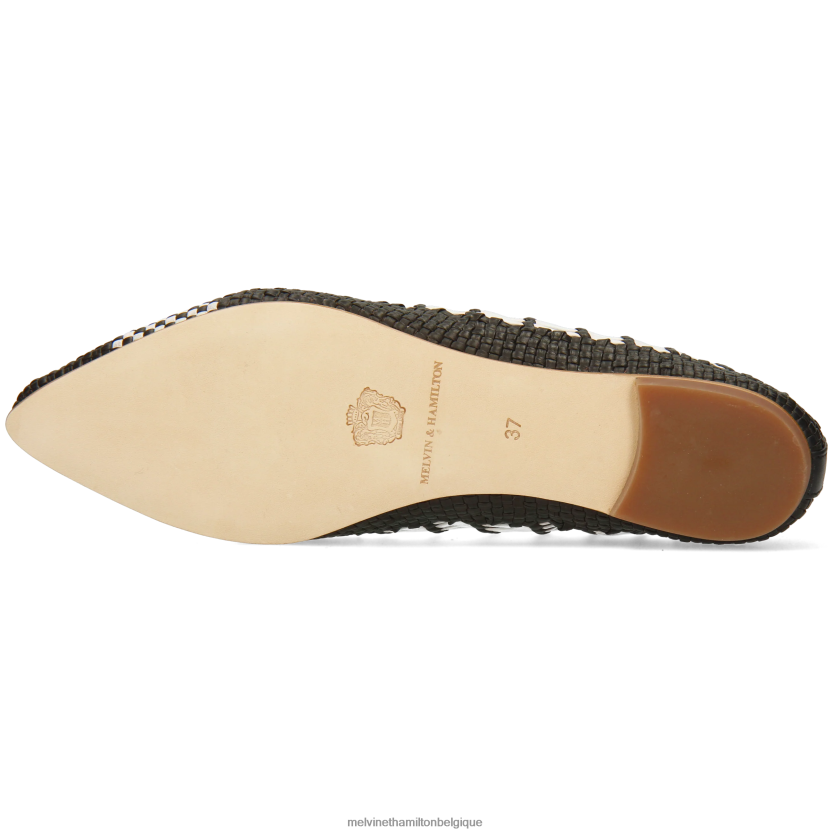 Melvin & Hamilton femmes Alexa 40 R442281970 ballerines noir