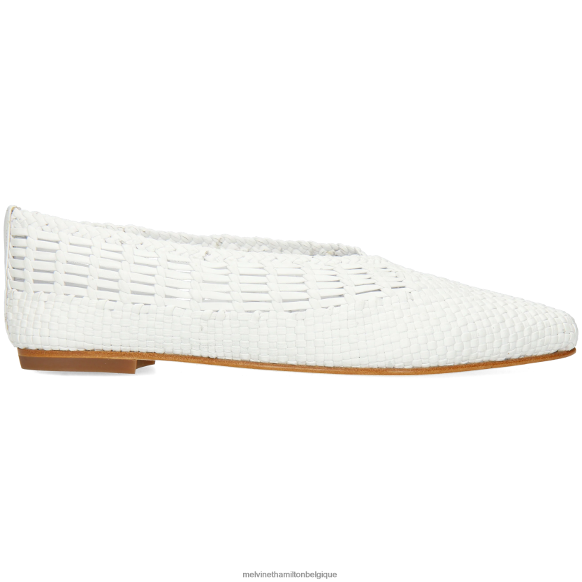 Melvin & Hamilton femmes Alexa 40 R442281976 ballerines blanc
