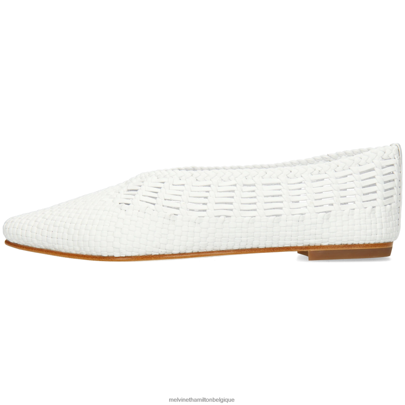 Melvin & Hamilton femmes Alexa 40 R442281976 ballerines blanc