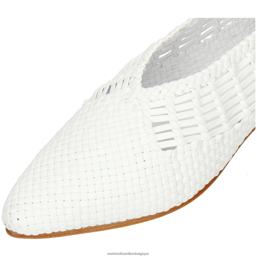 Melvin & Hamilton femmes Alexa 40 R442281976 ballerines blanc