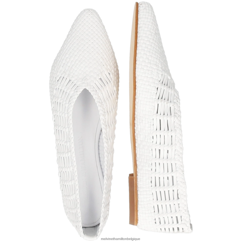 Melvin & Hamilton femmes Alexa 40 R442281976 ballerines blanc