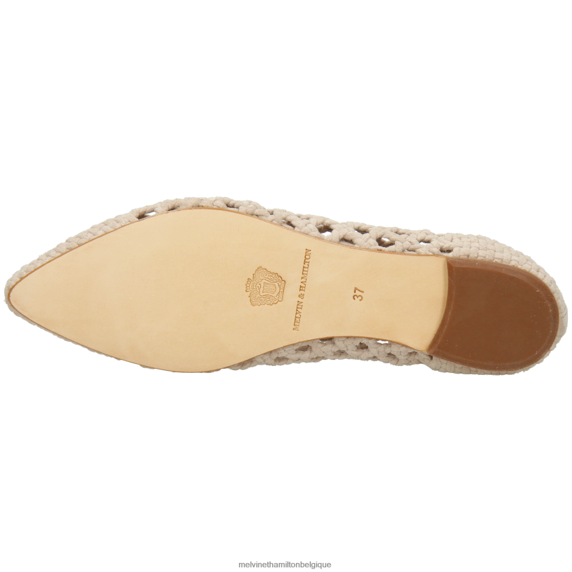 Melvin & Hamilton femmes Alexa 44 R442281950 ballerines beige
