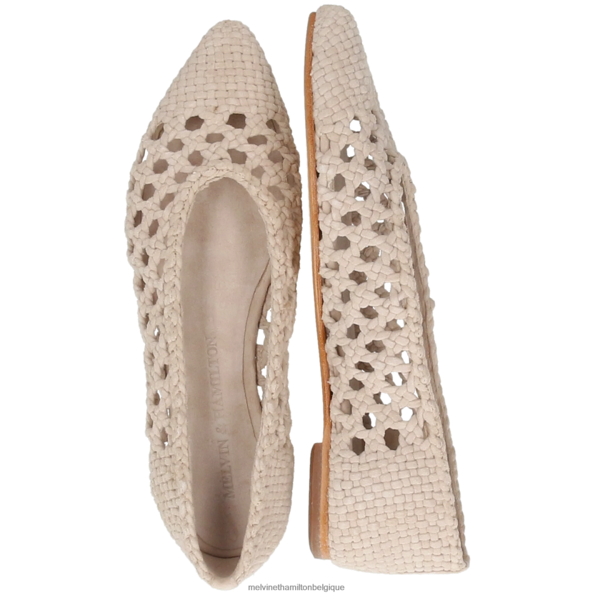 Melvin & Hamilton femmes Alexa 44 R442281950 ballerines beige