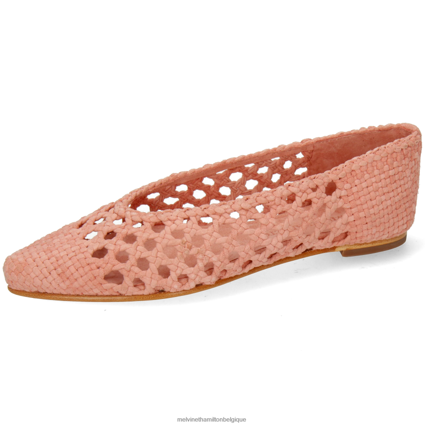 Melvin & Hamilton femmes Alexa 44 R442281951 ballerines rose