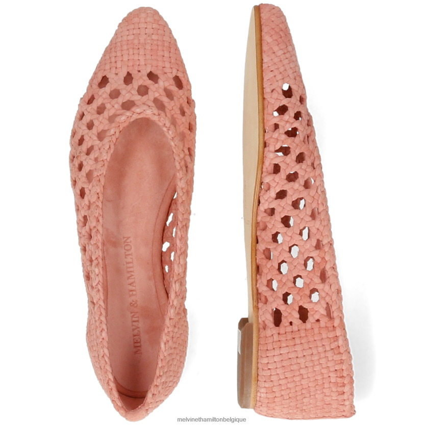 Melvin & Hamilton femmes Alexa 44 R442281951 ballerines rose