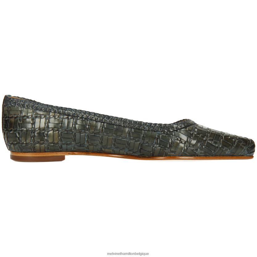 Melvin & Hamilton femmes Alexa 45 R442281954 ballerines kaki