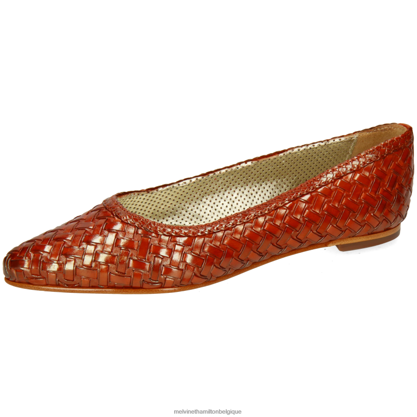 Melvin & Hamilton femmes Alexa 46 R442281955 ballerines orange