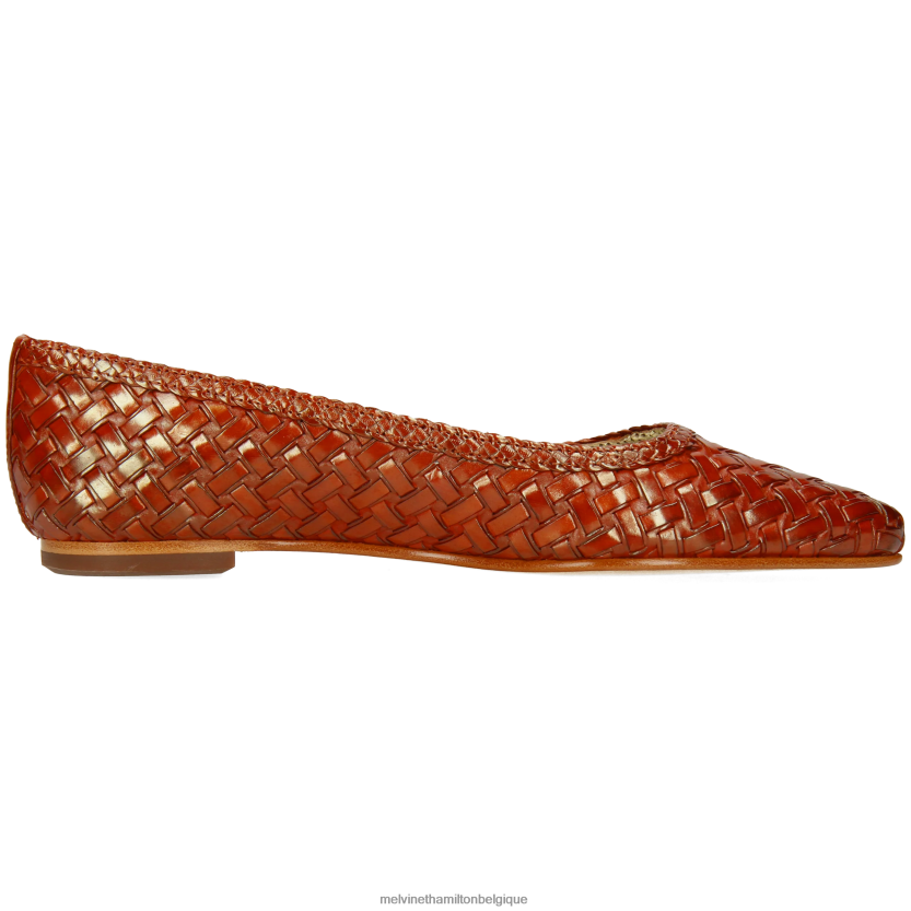 Melvin & Hamilton femmes Alexa 46 R442281955 ballerines orange