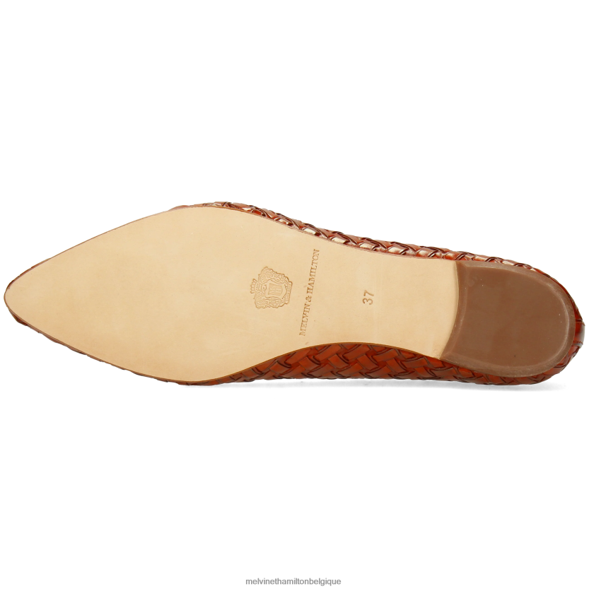 Melvin & Hamilton femmes Alexa 46 R442281955 ballerines orange