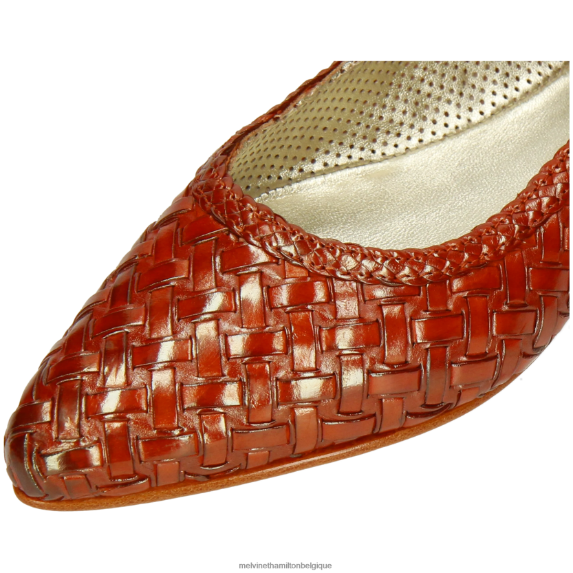 Melvin & Hamilton femmes Alexa 46 R442281955 ballerines orange