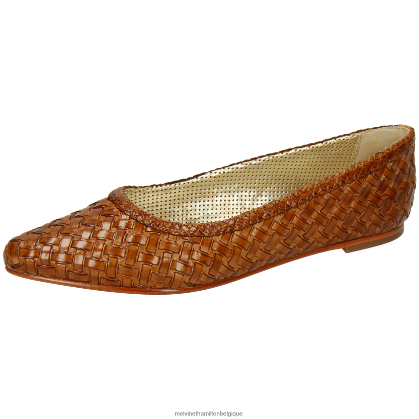 Melvin & Hamilton femmes Alexa 46 R442281964 ballerines brun