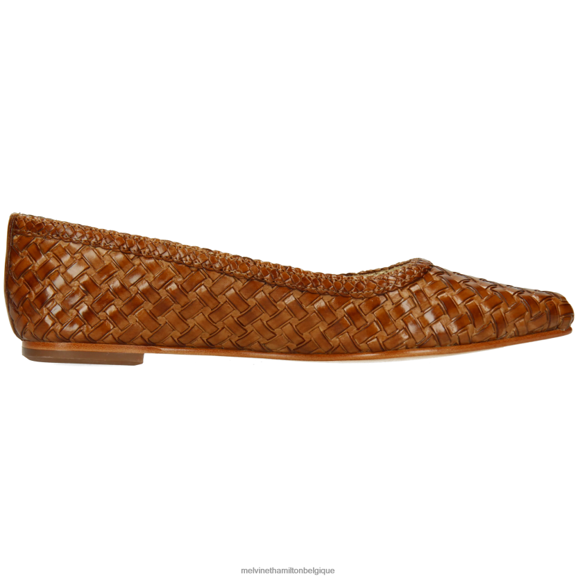 Melvin & Hamilton femmes Alexa 46 R442281964 ballerines brun