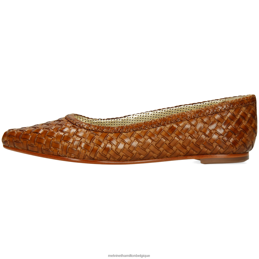 Melvin & Hamilton femmes Alexa 46 R442281964 ballerines brun