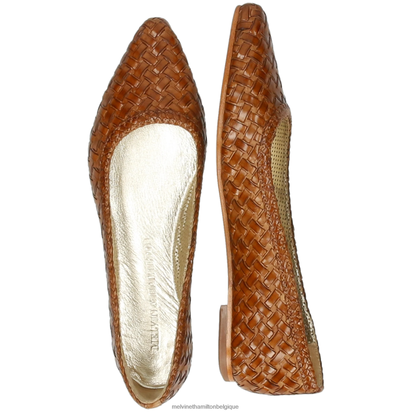 Melvin & Hamilton femmes Alexa 46 R442281964 ballerines brun