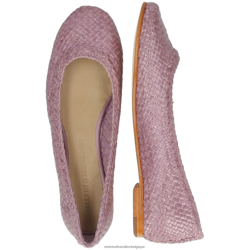 Melvin & Hamilton femmes Kate 5 R442281948 ballerines violet