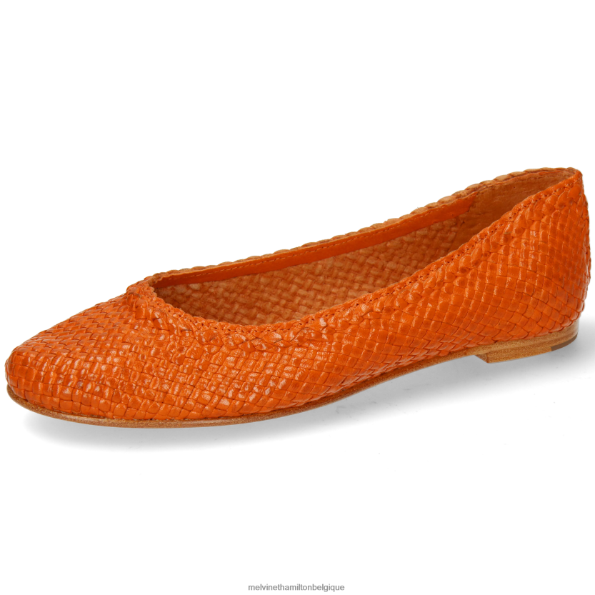 Melvin & Hamilton femmes Kate 5 R442281960 ballerines orange