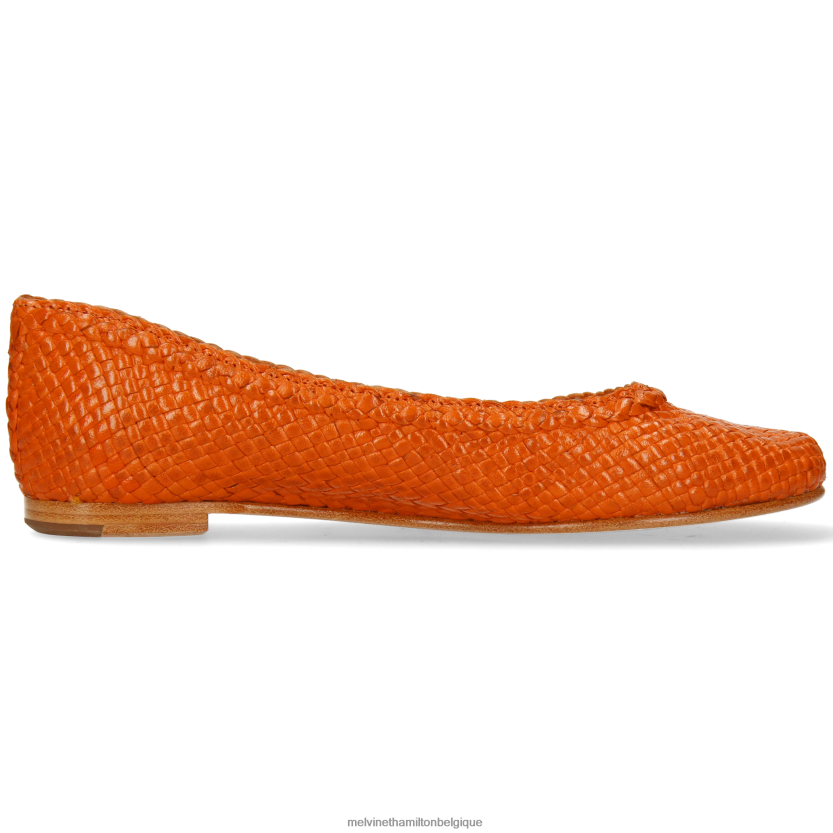 Melvin & Hamilton femmes Kate 5 R442281960 ballerines orange