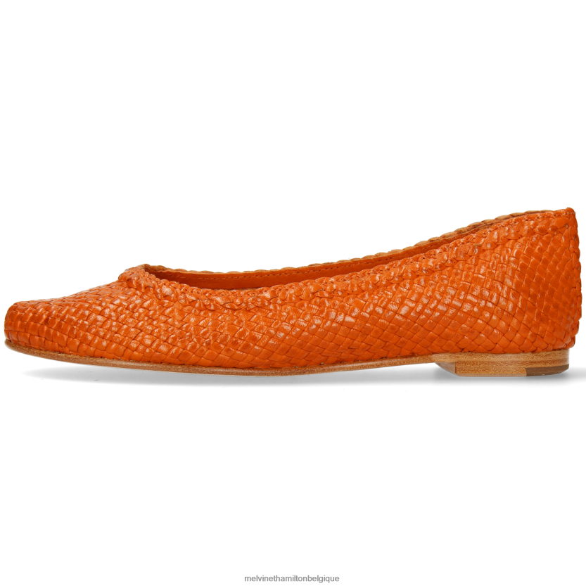 Melvin & Hamilton femmes Kate 5 R442281960 ballerines orange