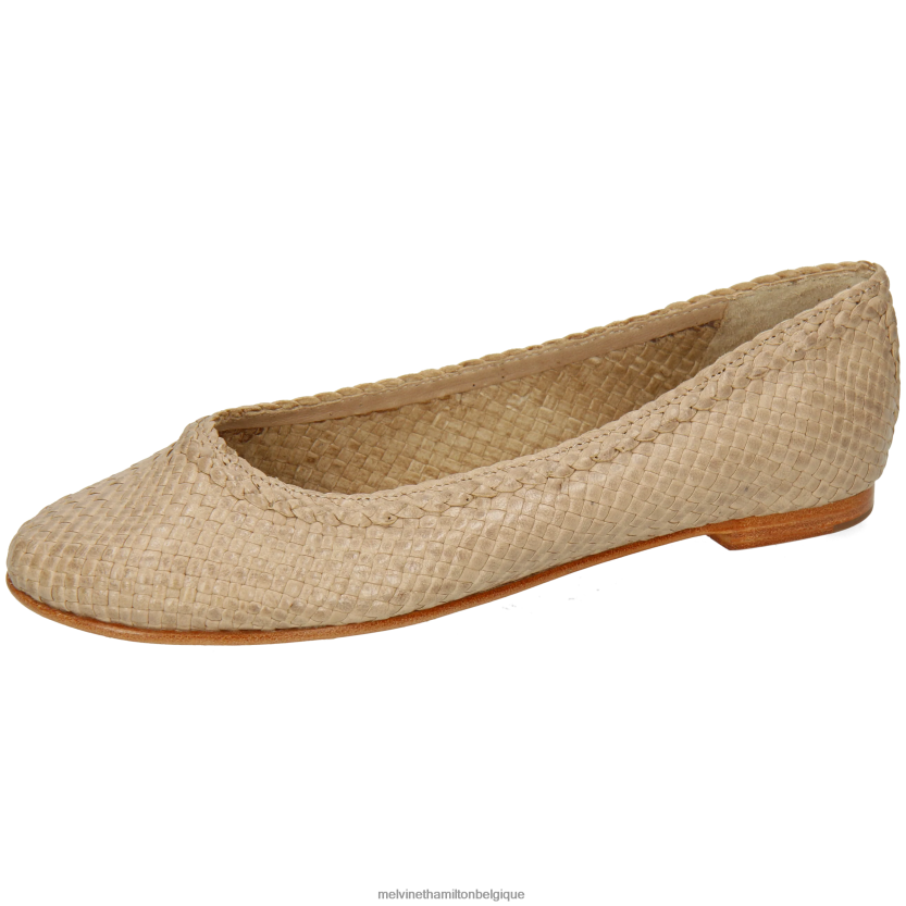 Melvin & Hamilton femmes Kate 5 R442281961 ballerines beige