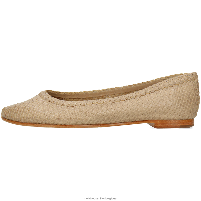 Melvin & Hamilton femmes Kate 5 R442281961 ballerines beige