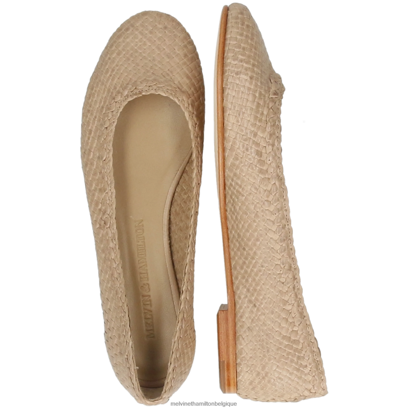 Melvin & Hamilton femmes Kate 5 R442281961 ballerines beige