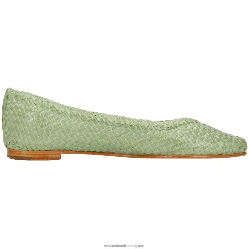 Melvin & Hamilton femmes Kate 5 R442281962 ballerines vert