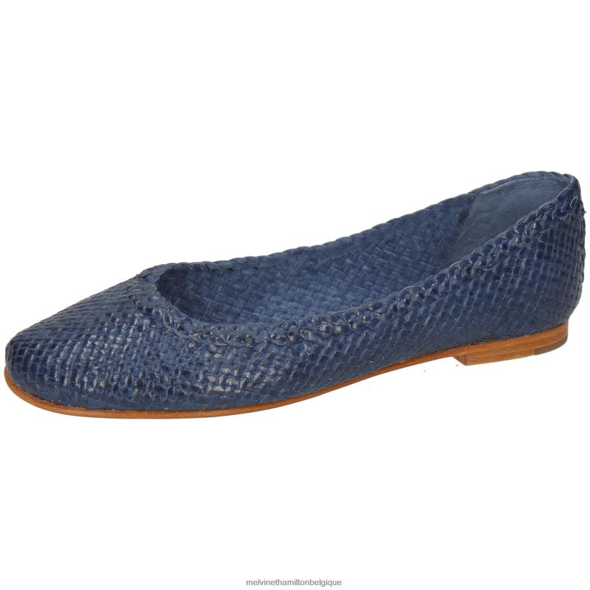 Melvin & Hamilton femmes Kate 5 R442281971 ballerines bleu