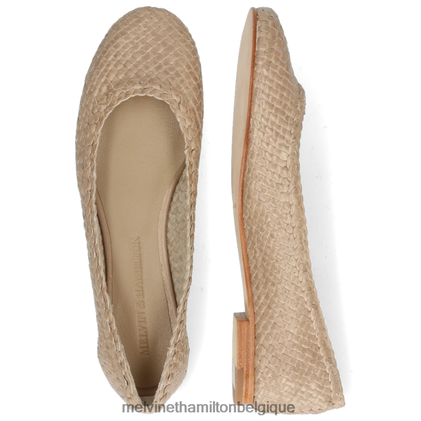 Melvin & Hamilton femmes Kate 5 R442281973 ballerines gris