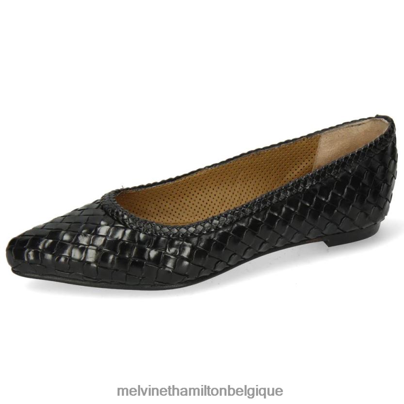 Melvin & Hamilton femmes Lydie 3 R442281981 ballerines noir