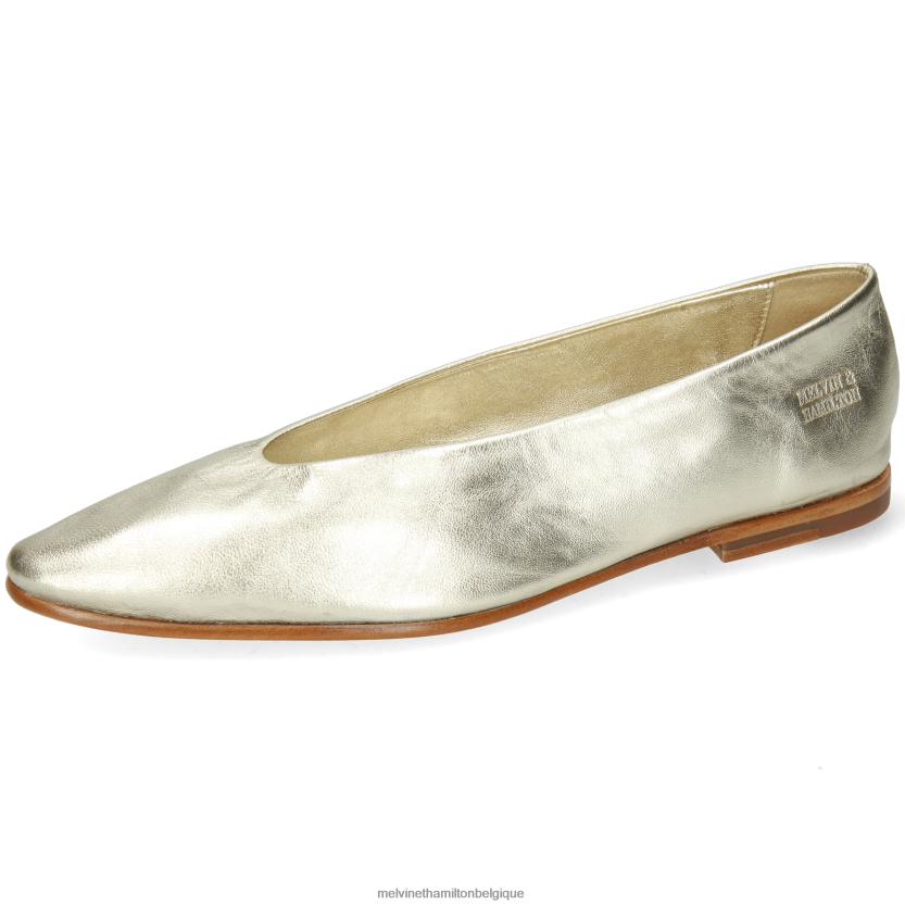 Melvin & Hamilton femmes mira 1 R442281969 ballerines or