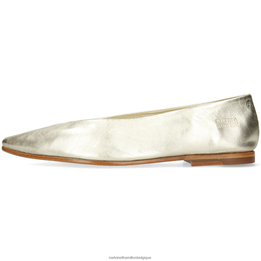 Melvin & Hamilton femmes mira 1 R442281969 ballerines or