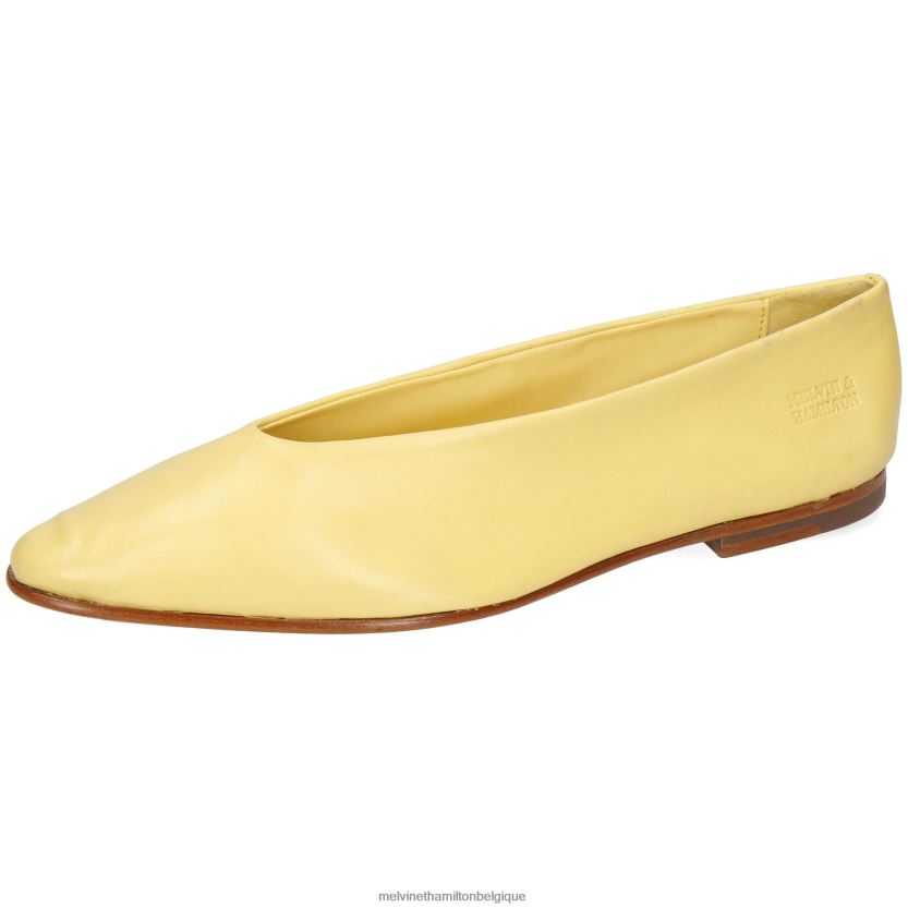 Melvin & Hamilton femmes mira 1 R442281975 ballerines jaune