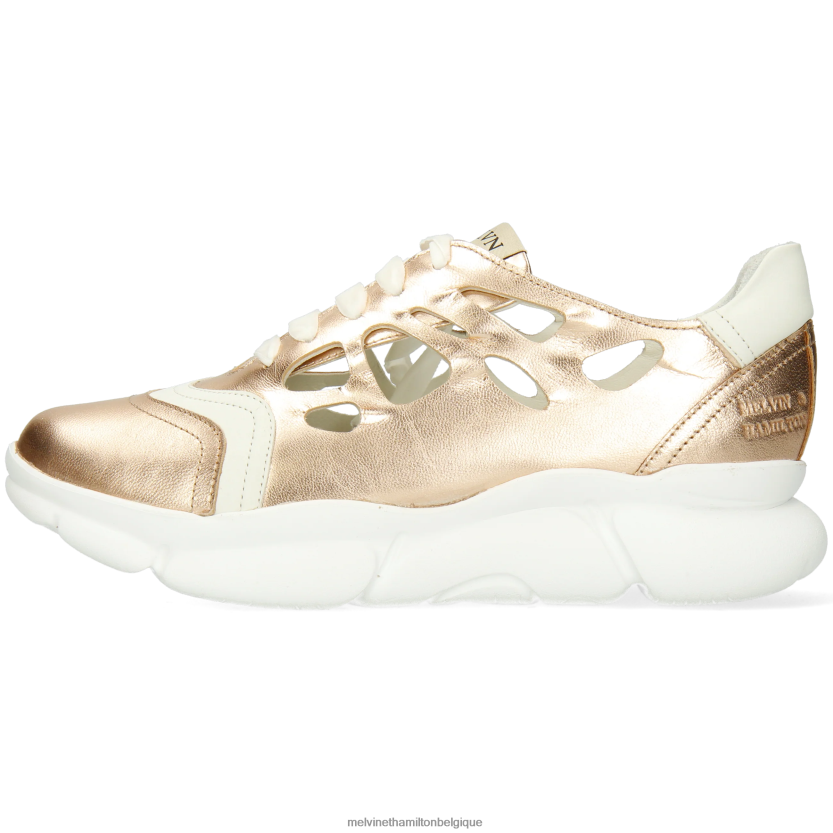 Melvin & Hamilton femmes 2 avril R442281799 baskets bronze