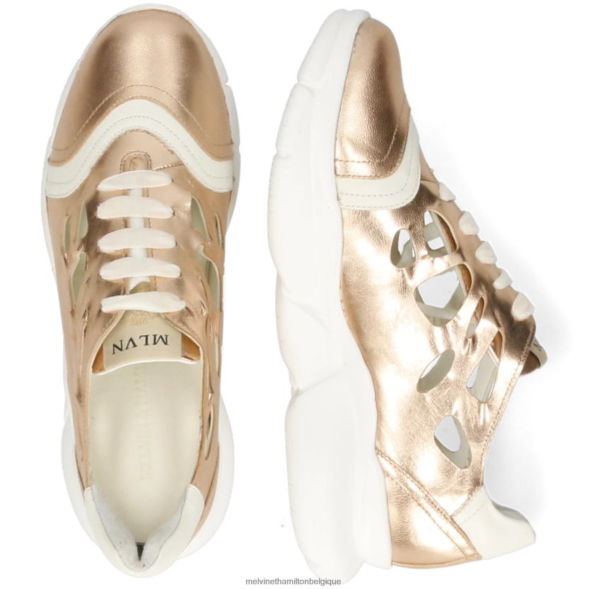 Melvin & Hamilton femmes 2 avril R442281799 baskets bronze