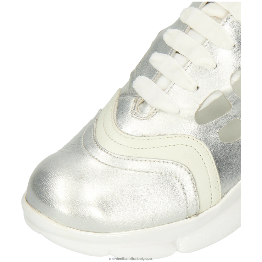 Melvin & Hamilton femmes 2 avril R442281815 baskets argent