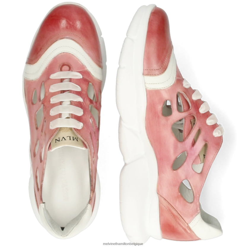 Melvin & Hamilton femmes 2 avril R442281837 baskets rose