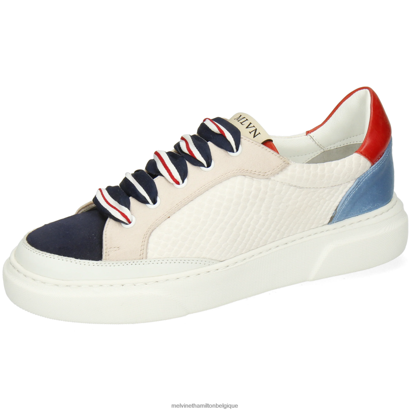 Melvin & Hamilton femmes Hailey 23 R442281862 baskets blanc