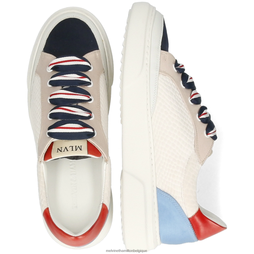 Melvin & Hamilton femmes Hailey 23 R442281862 baskets blanc