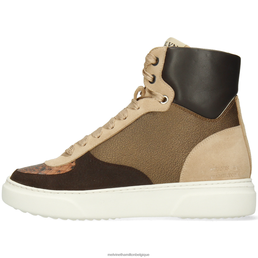 Melvin & Hamilton femmes Hailey 25 R442281792 baskets brun