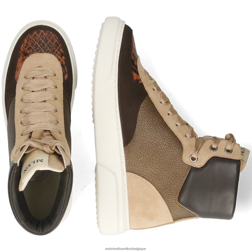 Melvin & Hamilton femmes Hailey 25 R442281792 baskets brun
