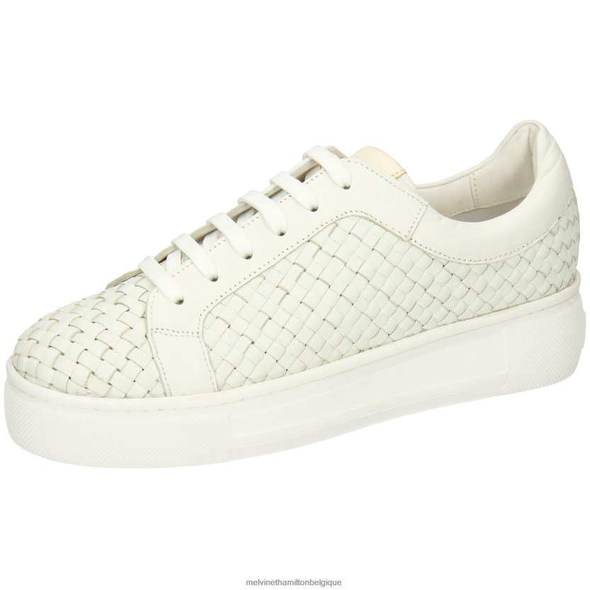 Melvin & Hamilton femmes ambre 26 R442281784 baskets blanc