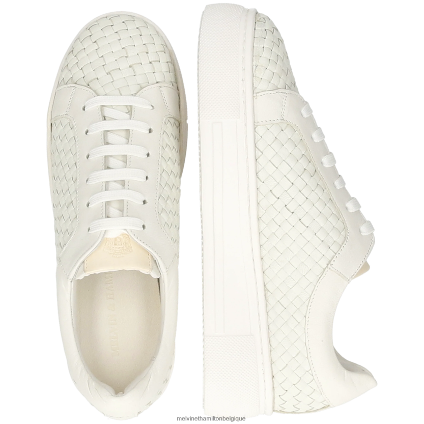 Melvin & Hamilton femmes ambre 26 R442281784 baskets blanc