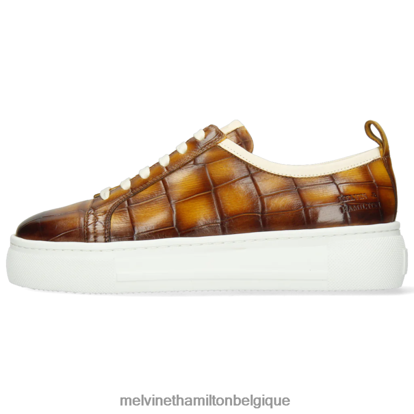 Melvin & Hamilton femmes ambre 6 R442281833 baskets brun