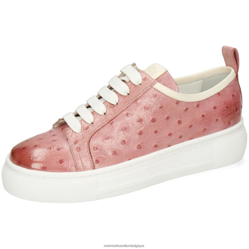 Melvin & Hamilton femmes ambre 6 R442281834 baskets rose