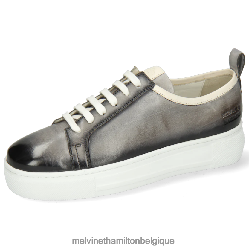 Melvin & Hamilton femmes ambre 6 R442281844 baskets gris