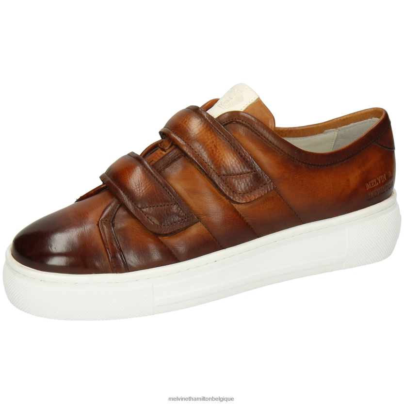 Melvin & Hamilton femmes ambre 8 R442281854 baskets brun