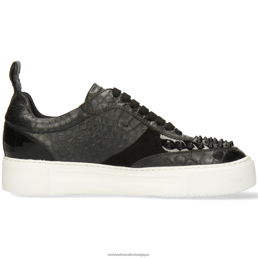 Melvin & Hamilton femmes ambre 9 R442281797 baskets noir
